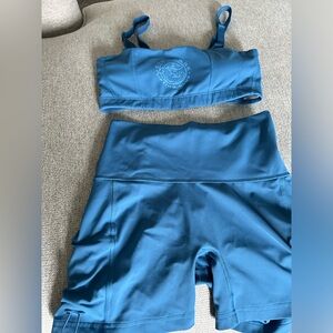 Gymshark Teal Activewear Set